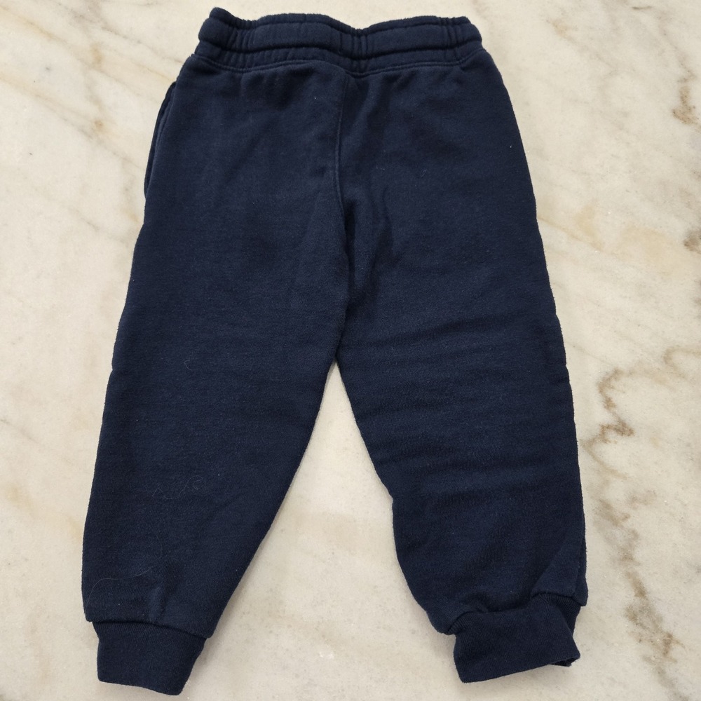 Garanimals Jogger Set 2 Piece Boys 24M Zip Up Hooded Sweater Gray Navy Blue - Picture 13 of 13